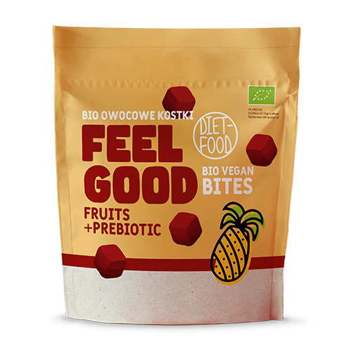 BIO Cubetti di frutta Feel Good – ananas e cocco, 120 g